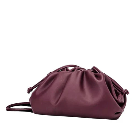 Jeanie Clutch Bag - Bordeaux